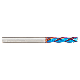 6mm Dia x 25mm CNC Solid Carbide Spektra Extreme Tool Life Coated Mortise Compression Spiral Bit, 2 Flute, 6mm Shank Alt 2 - Image