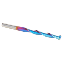 6mm x 100mm Solid Carbide CNC Spektra Extreme Tool Life Coated Foam Cutting Up-Cut Square End Spiral Router Bit, 2-Flute, 6mm Shank Alt 3 - Image