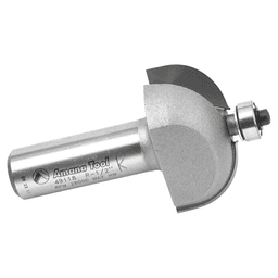 1-3/8" x 1/2" Radius Cove Router Bit, 2-Flute, 1/2" Shank - Alt Image 1