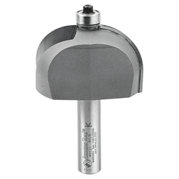 2-1/4" x 7/8" Radius Cove Router Bit, 2-Flute, 1/2" Shank - Main Image