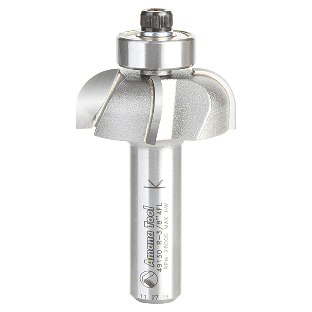 1-1/2" x 3/8" Radius Cove Router Bit, 4-Flute, 1/2" Shank - Main Image