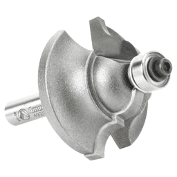 1-3/8" Dia x 7/8" Carbide Tipped Double Roman Ogee Bit, 1/4" Radius, 1/4" Shank Alt 3 - Image