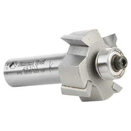 1-1/4" Dia x 1/2" Multi-Rabbet Four Different Rabbet Bit, 1/2" Shank, 4 Flute, Up-Shear Alt 3 - Image