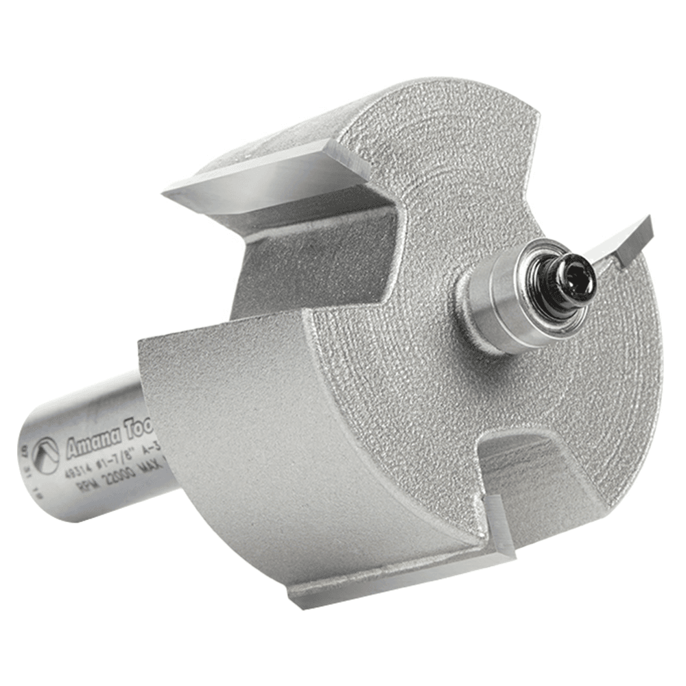 3/4" Depth x 1-7/8" Dia x 1" Rabbeting Bit, 3-Flute, 1/2" Shank Alt 3 - Image