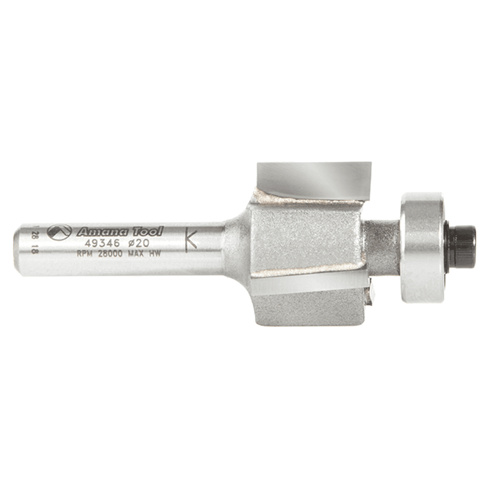 51/64" Dia x 17/32" Binding/Rabbeting Bit, Set, 1/4" Shank Alt 2 - Image