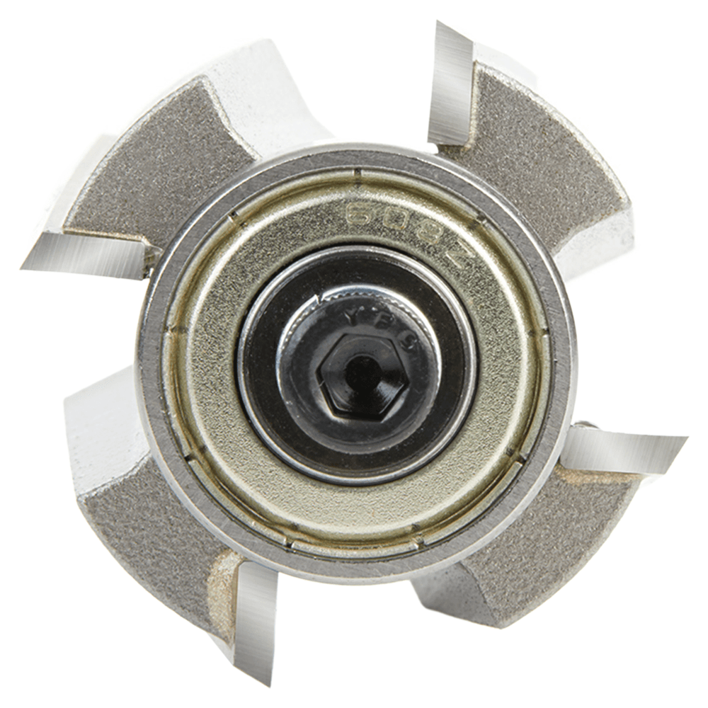1-3/8" Dia x 1" Multi-Rabbet Five Different Rabbet Bit, 1/2" Shank, 4 Flute Alt 5 - Image