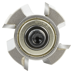 1-3/8" Dia x 1" Multi-Rabbet Five Different Rabbet Bit, 1/2" Shank, 4 Flute Alt 5 - Image