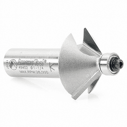 1-1/4" x 2-3/8" Chamfer Router Bit, 2-Flute, 1/2" Shank - Alt Image 2