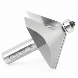 2-3/8" x 2-7/8" Chamfer Router Bit, 2-Flute, 1/2" Shank - Alt Image 1