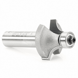 2-9/16" x 3/8" Radius Corner Rounding Bit with Ball Bearing Guide, 2-Flute, 1/2" Shank - Alt Image 2