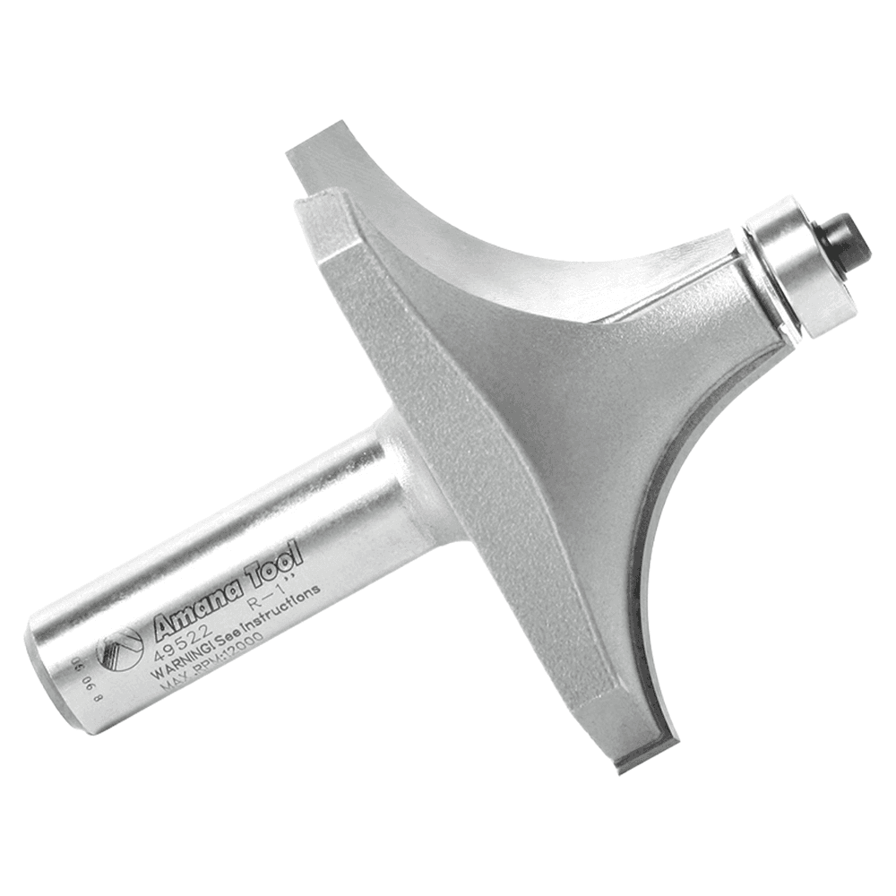 2-1/2" Dia x 1-1/4" Carbide Tipped Corner Round Bit, 1 Radius, 1/2" Shank Alt 2 - Image