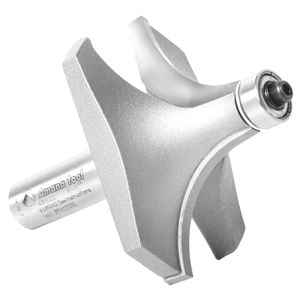 2-1/2" Dia x 1-1/4" Carbide Tipped Corner Round Bit, 1 Radius, 1/2" Shank Alt 3 - Image