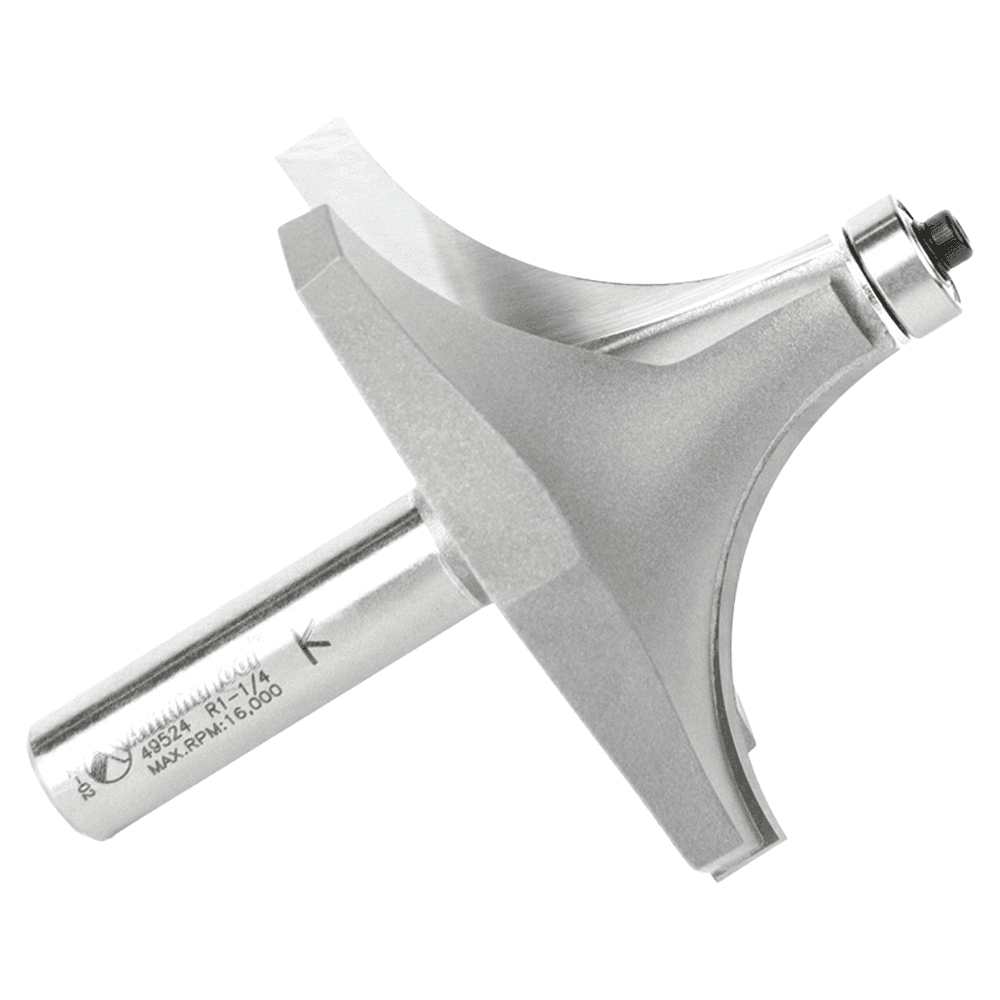 3" Dia x 1-1/2" Carbide Tipped Corner Round Bit, 1-1/4" Radius, 1/2" Shank Alt 2 - Image