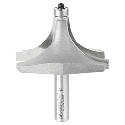 3" Dia x 1-1/2" Carbide Tipped Corner Round Bit, 1-1/4" Radius, 1/2" Shank Main - Image
