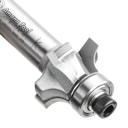 1-1/8" x 1/4" Radius Corner Rounding/Beading Router Bit, 4-Flute, 1/2" Shank - Alt Image 4