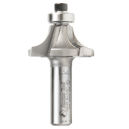 1-5/8" x 1/2" Radius Corner Rounding/Beading Router Bit, 4-Flute, 1/2" Shank - Main Image