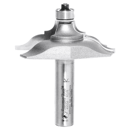 2-1/2" x 2-3/4" x 1/4" Radius Classical Table Edge Router Bit, 2-Flute, 1/2" Shank - Main Image