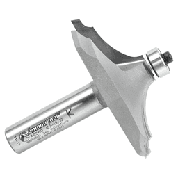 2-9/16" x 2-3/4" x 11/64" Radius Table Edge Thumbnail/Bead Router Bit, 2-Flute, 1/2" Shank - Alt Image 1
