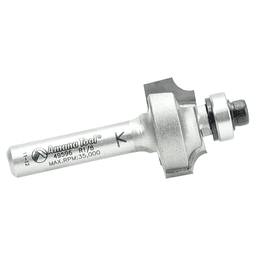 3/4" x 2" x 1/8" Radius Beading Router Bit, 2-Flute, 1/4" Shank - Alt Image 1