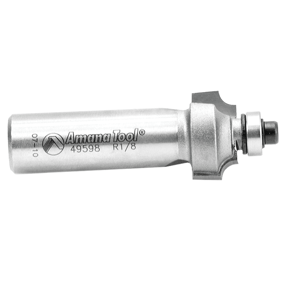 3/4" x 2-5/16" x 1/8" Radius Beading Router Bit, 2-Flute, 1/2" Shank - Alt Image 1
