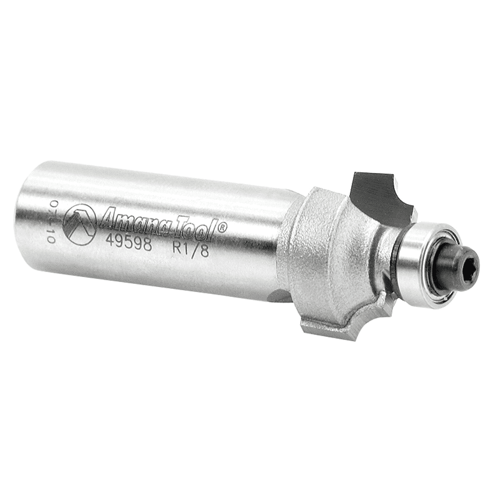 3/4" x 2-5/16" x 1/8" Radius Beading Router Bit, 2-Flute, 1/2" Shank - Alt Image 2