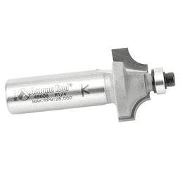 1" x 2-7/16" x 1/4" Radius Beading Router Bit, 2-Flute, 1/2" Shank - Alt Image 1