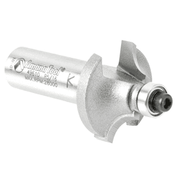 1-1/8" x 2-7/16" x 5/16" Radius Beading Router Bit, 2-Flute, 1/2" Shank - Alt Image 2