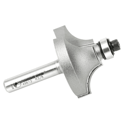1-1/4" Dia x 5/8" Carbide Tipped Beading Bit, 3/8" Radius, 1/4" Shank Alt 2 - Image