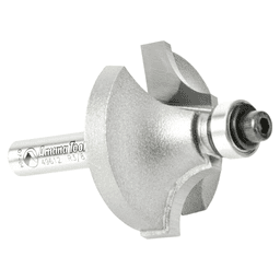 1-1/4" Dia x 5/8" Carbide Tipped Beading Bit, 3/8" Radius, 1/4" Shank Alt 3 - Image