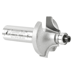1-1/4" x 2-9/16" x 3/8" Radius Beading Router Bit, 2-Flute, 1/2" Shank - Alt Image 2