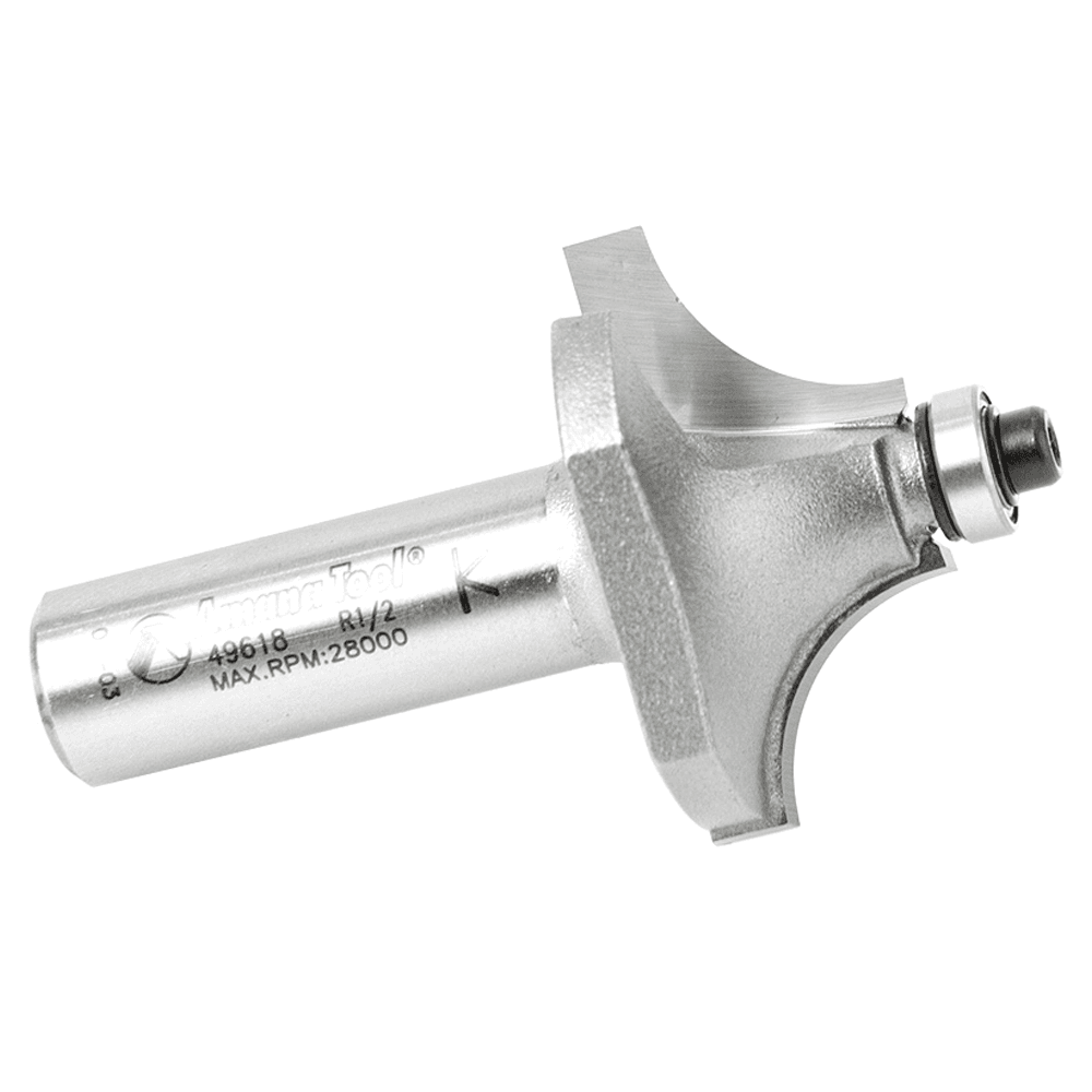 1-1/2" x 2-5/8" x 1/2" Radius Beading Router Bit, 2-Flute, 1/2" Shank - Alt Image 1