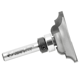 1-7/16" x 2" Classical Rail Router Bit, 2-Flute, 1/4" Shank - Alt Image 1