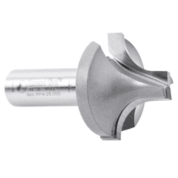 1-3/8" x 1/2" Radius Plunging Round Over Bit, 2-Flute, 1/2" Shank - Alt Image 2