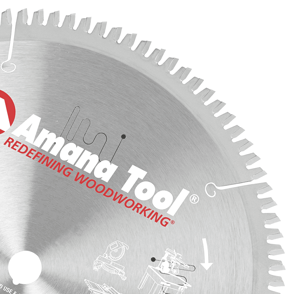 10" x 100 Teeth Aluminum/Non-Ferrous Metals Saw Blade - Alt Image 1