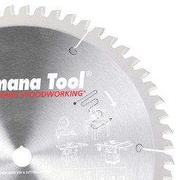 10" x 60 Teeth Aluminum/Non-Ferrous Metals Saw Blade - Alt Image 1