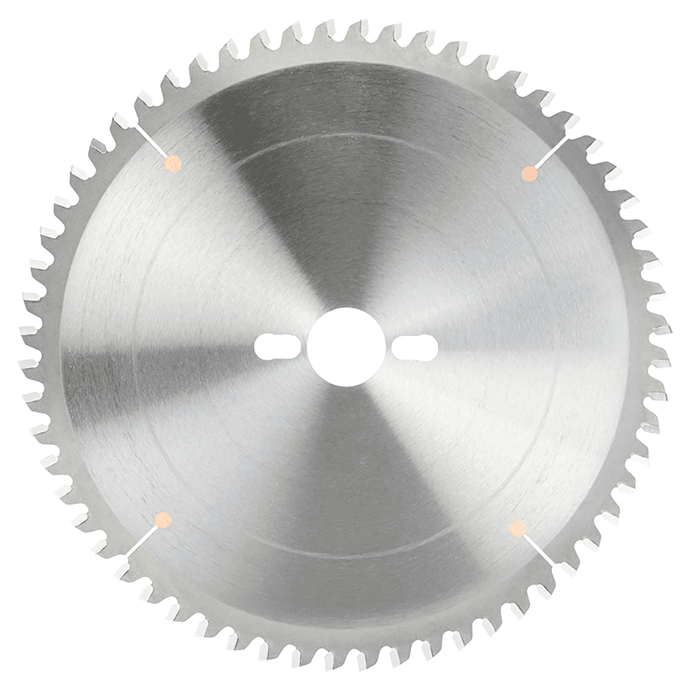 10" x 60 Teeth Aluminum/Non-Ferrous Metals Saw Blade, 30mm Bore - Main Image