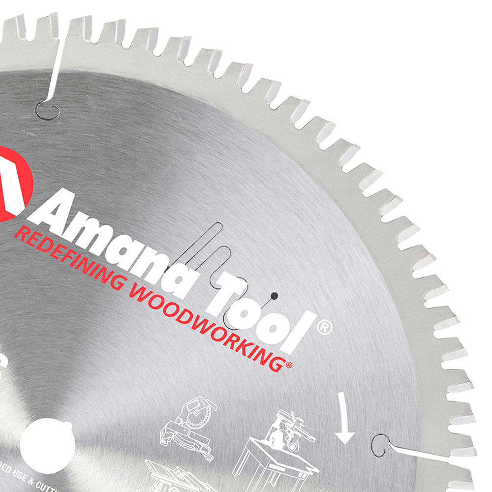 10" x 80 Teeth Aluminum/Non-Ferrous Metals Saw Blade - Alt Image 1