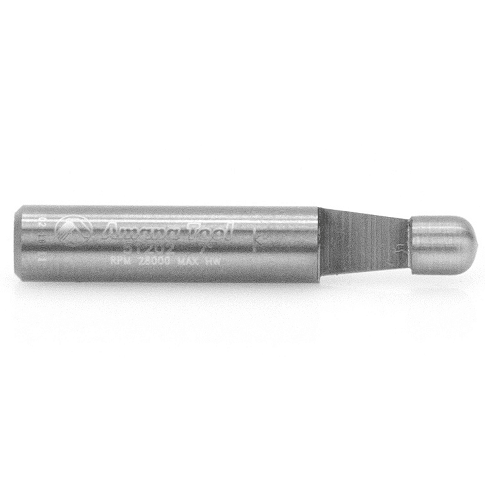 1/4" x 1-1/2" x 7&#730; Bevel Panel Pilot Bit, 1-Flute, 1/4" Shank - Alt Image 1