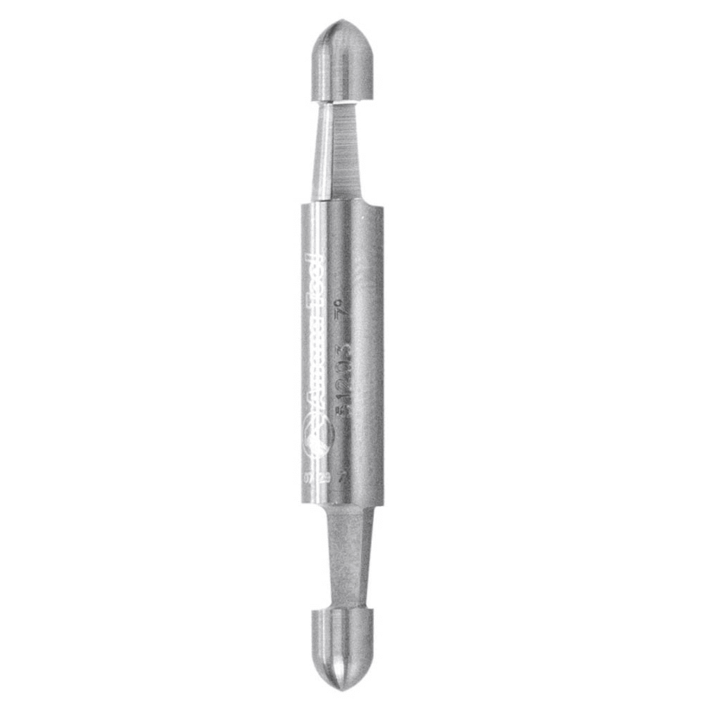 1/4" x 2" Panel Pilot Bevel Trim Bit, 1-Flute, 1/4" Shank - Main Image