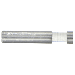 1/4" x 1-1/2" Short/Flat Pilot Bit for Dado Clean Out and Cleaning Flush Trim, 1-Flute, 1/4" Shank - Alt Image 1