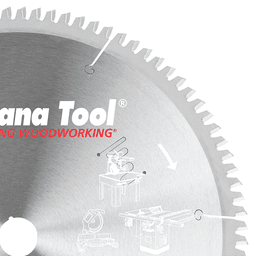 12" x 96 Teeth Aluminum/Non-Ferrous Metals Saw Blade - Alt Image 1
