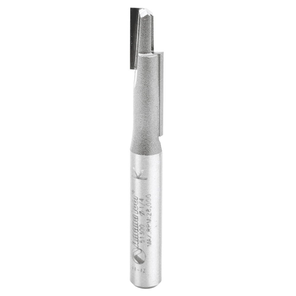 1/4" x 2-1/4" x 1" Stagger Tooth Plunge Router Bit, 1/4" Shank - Main Image