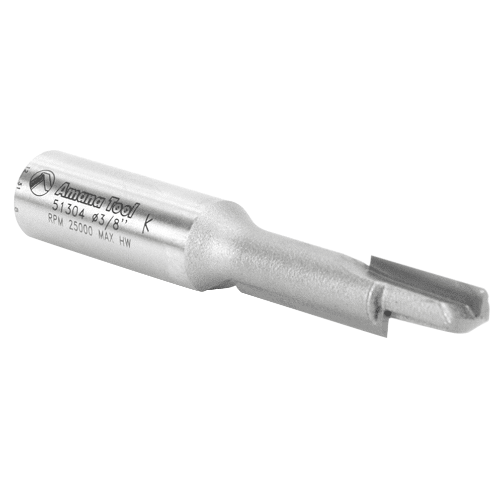 3/8" x 3-1/8" x 1-1/2" Stagger Tooth Plunge Router Bit, 1/2" Shank - Alt Image 2