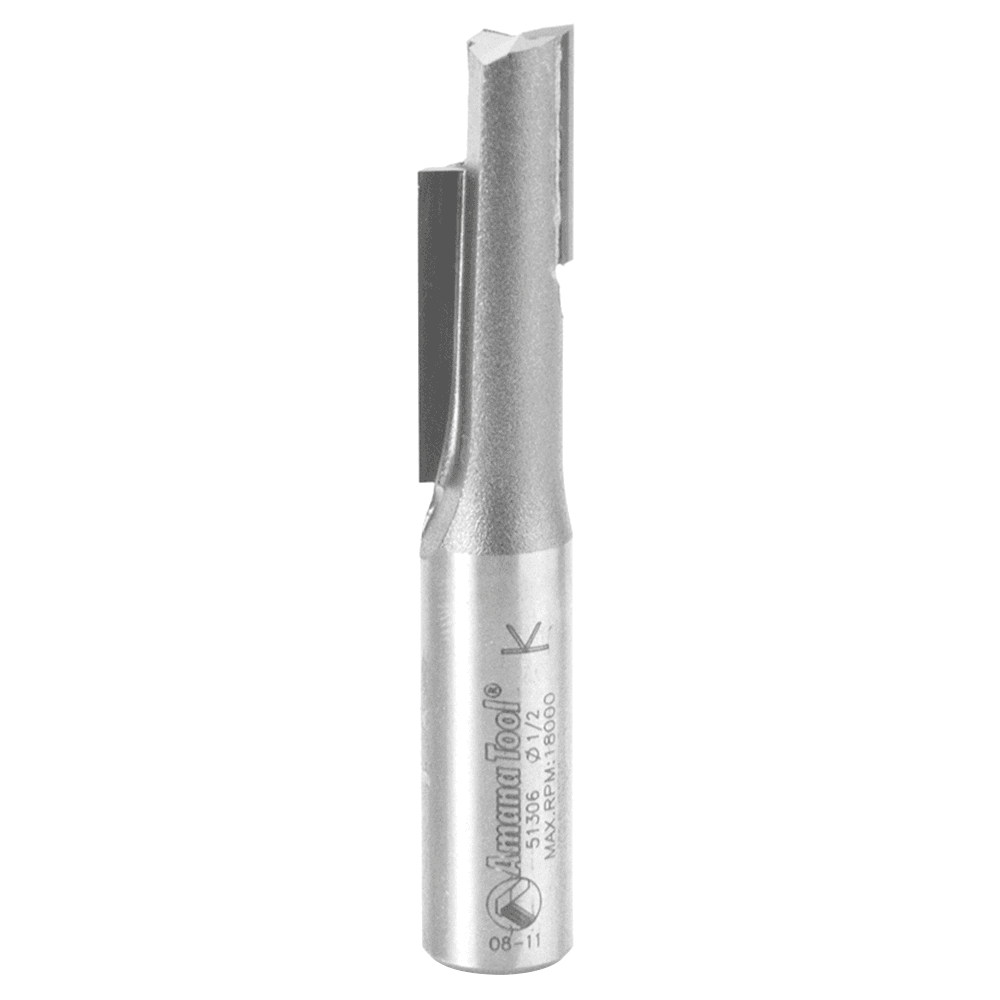 1/2" x 3-1/8" x 1-1/2" Stagger Tooth Plunge Router Bit, 1/2" Shank - Main Image