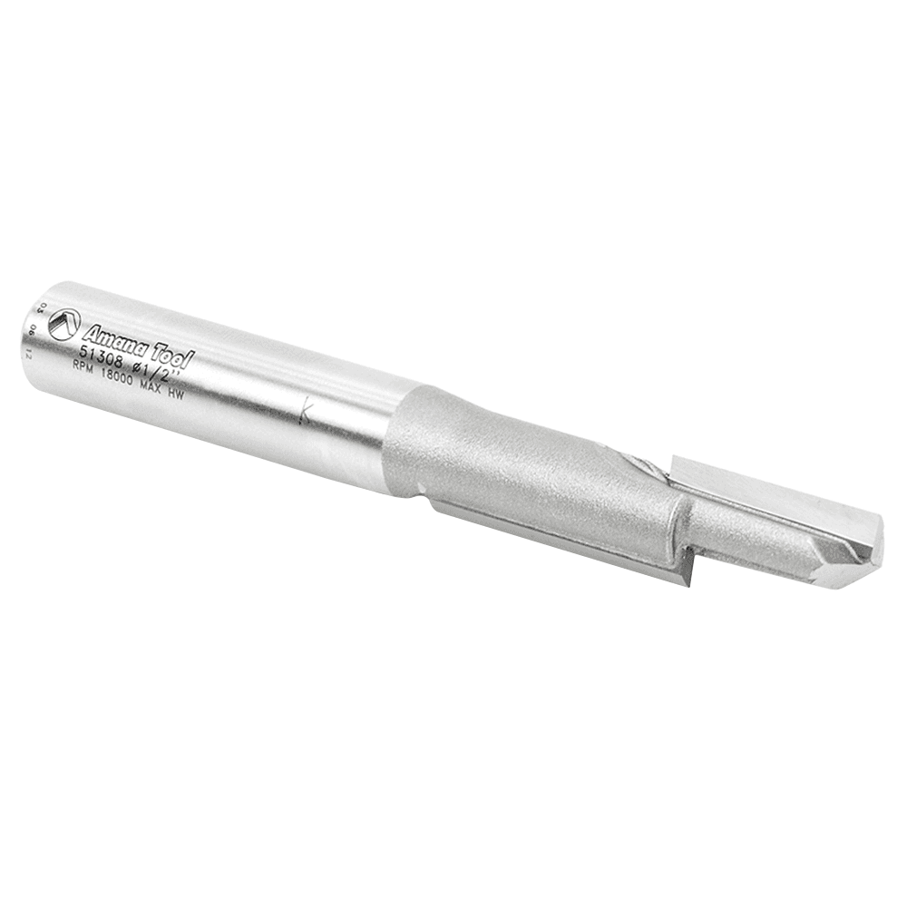 1/2" x 4-1/4" x 2" Stagger Tooth Plunge Router Bit, 1/2" Shank - Alt Image 2