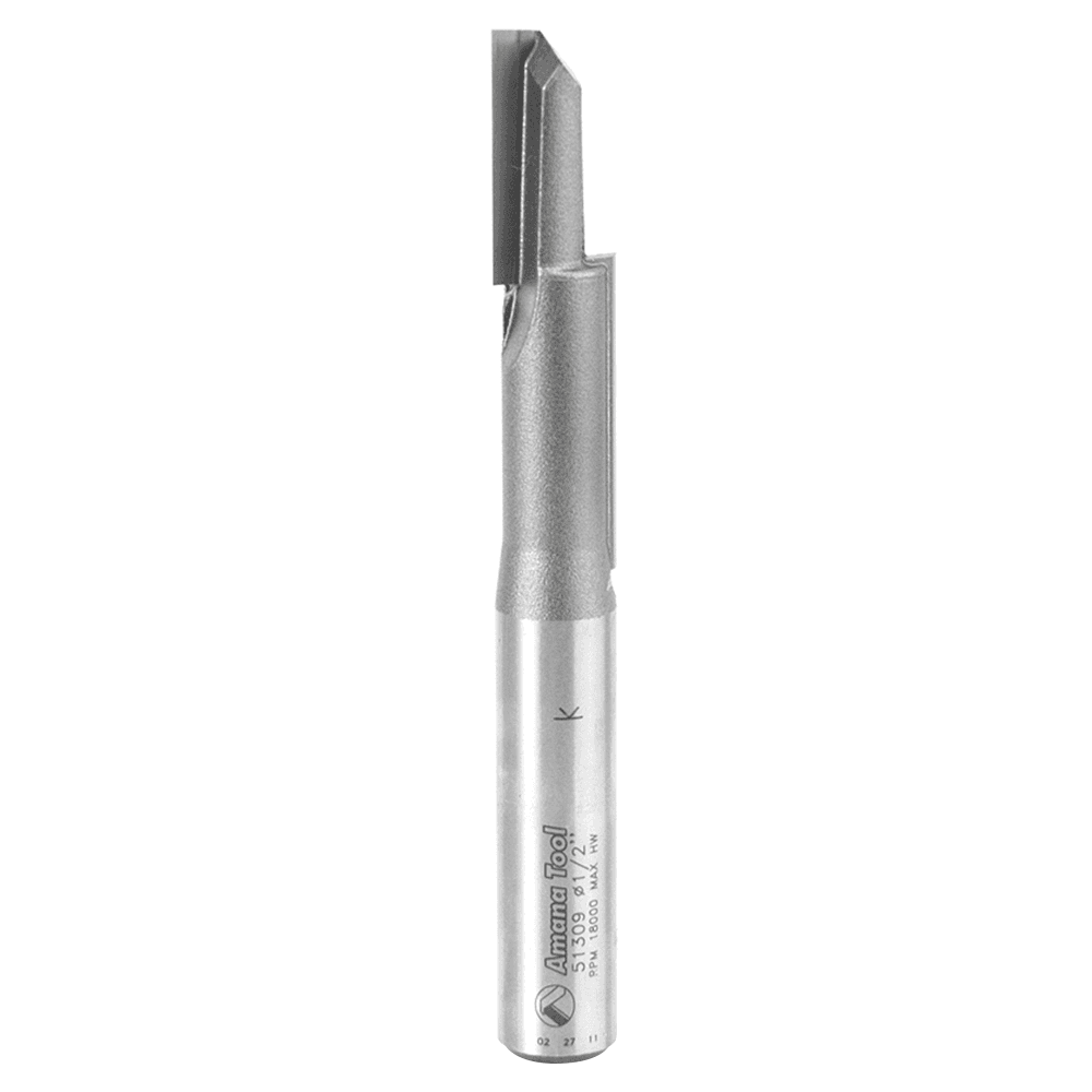 1/2" x 4-1/4" x 2-1/8" Stagger Tooth Plunge Router Bit, 1/2" Shank - Main Image