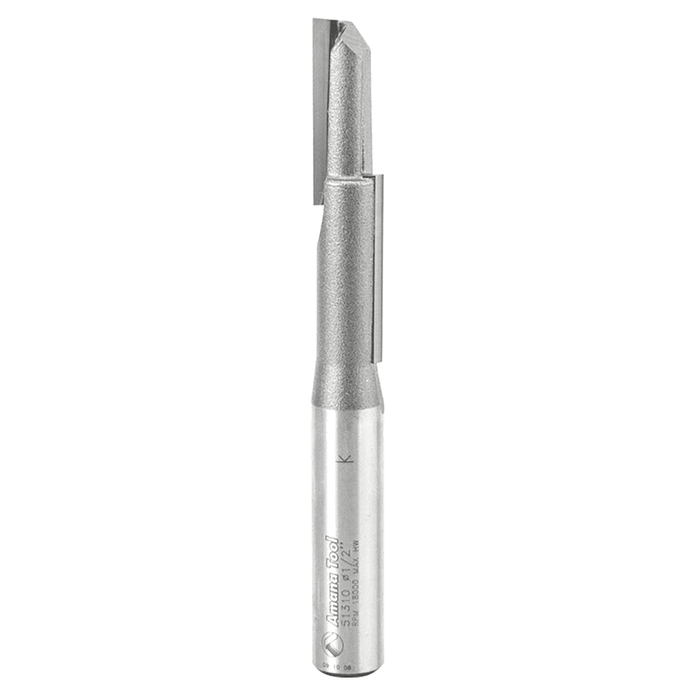 1/2" x 4-1/2" x 2-1/4" Stagger Tooth Plunge Router Bit, 1/2" Shank - Main Image