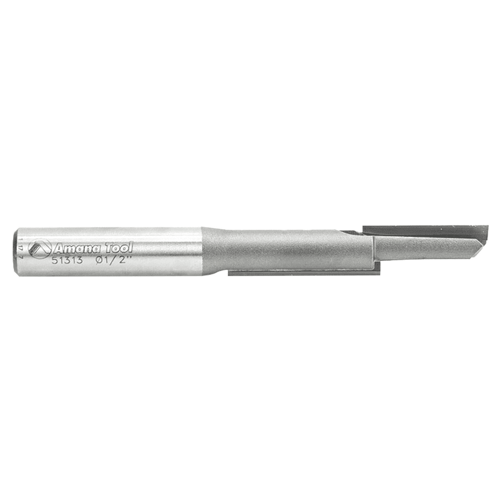 1/2" x 4-3/4" x 2-5/8" Stagger Tooth Plunge Router Bit, 1/2" Shank - Alt Image 1