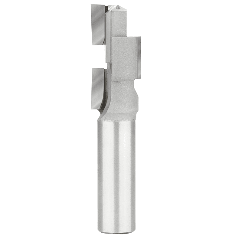 1" x 4-3/8" CNC Compression 3 Blade Stagger Bit, 2-Flute, 3/4" Shank - Main Image