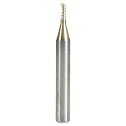 3/32" x 2" x 1/4" Up-Cut 'O' Aluminum Cutting CNC Spiral Router Bit, 1-Flute, 1/4" shank Alt 1 - Image